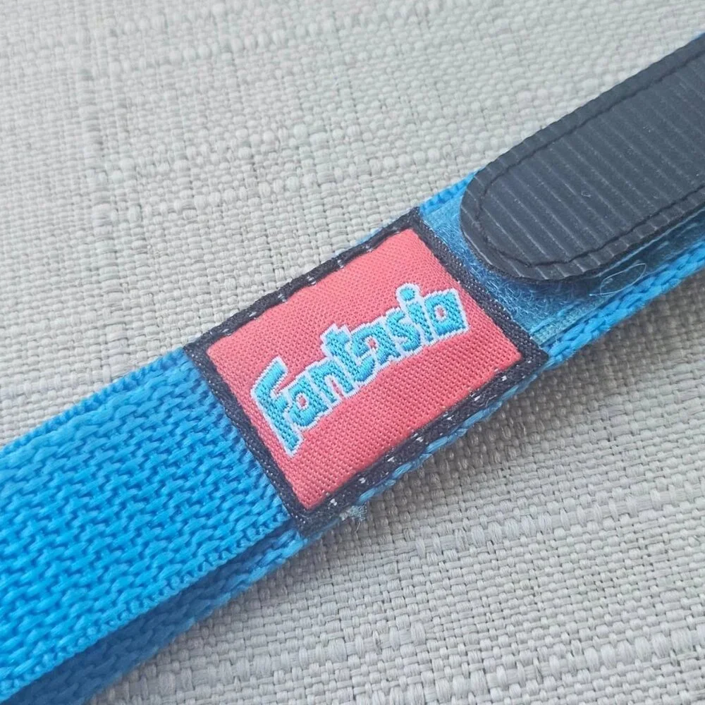 Replacement Strap Blue Canvas Sport Waterproof Band Size 22mm Unbranded